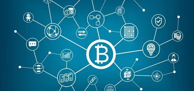 Blockchain technology: a vast network of nodes. (Photo via Medium).
