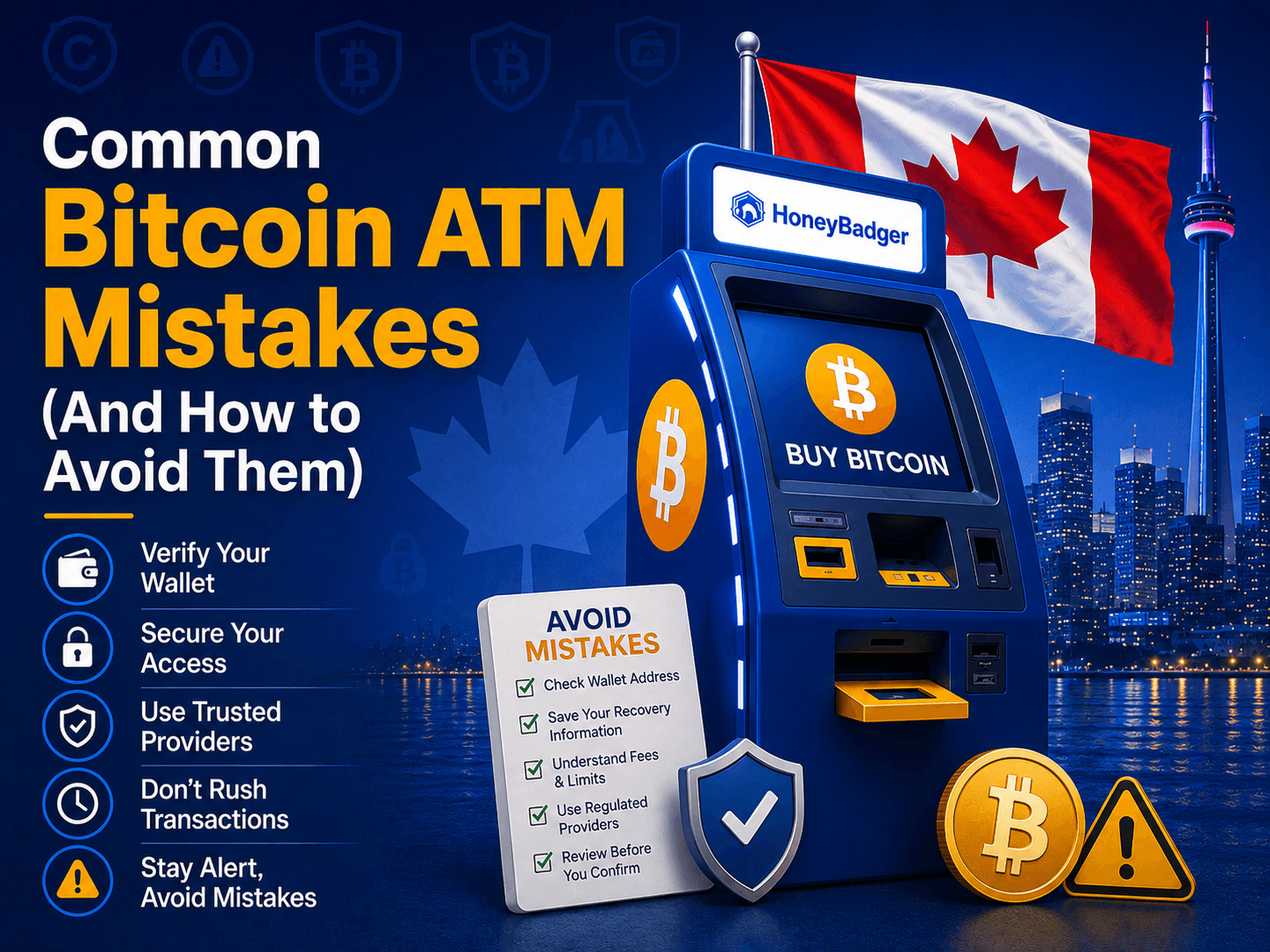 Common Bitcoin ATM Mistakes (And How to Avoid Them)